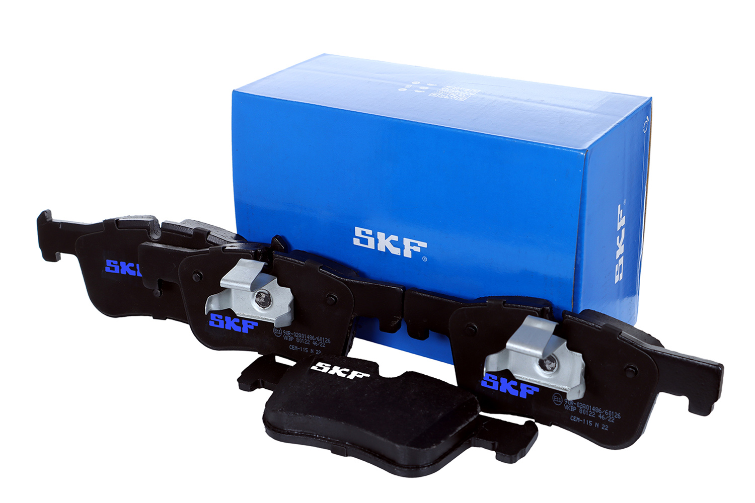 SKF VKBP 80122 Bremsbelagsatz, Scheibenbremse